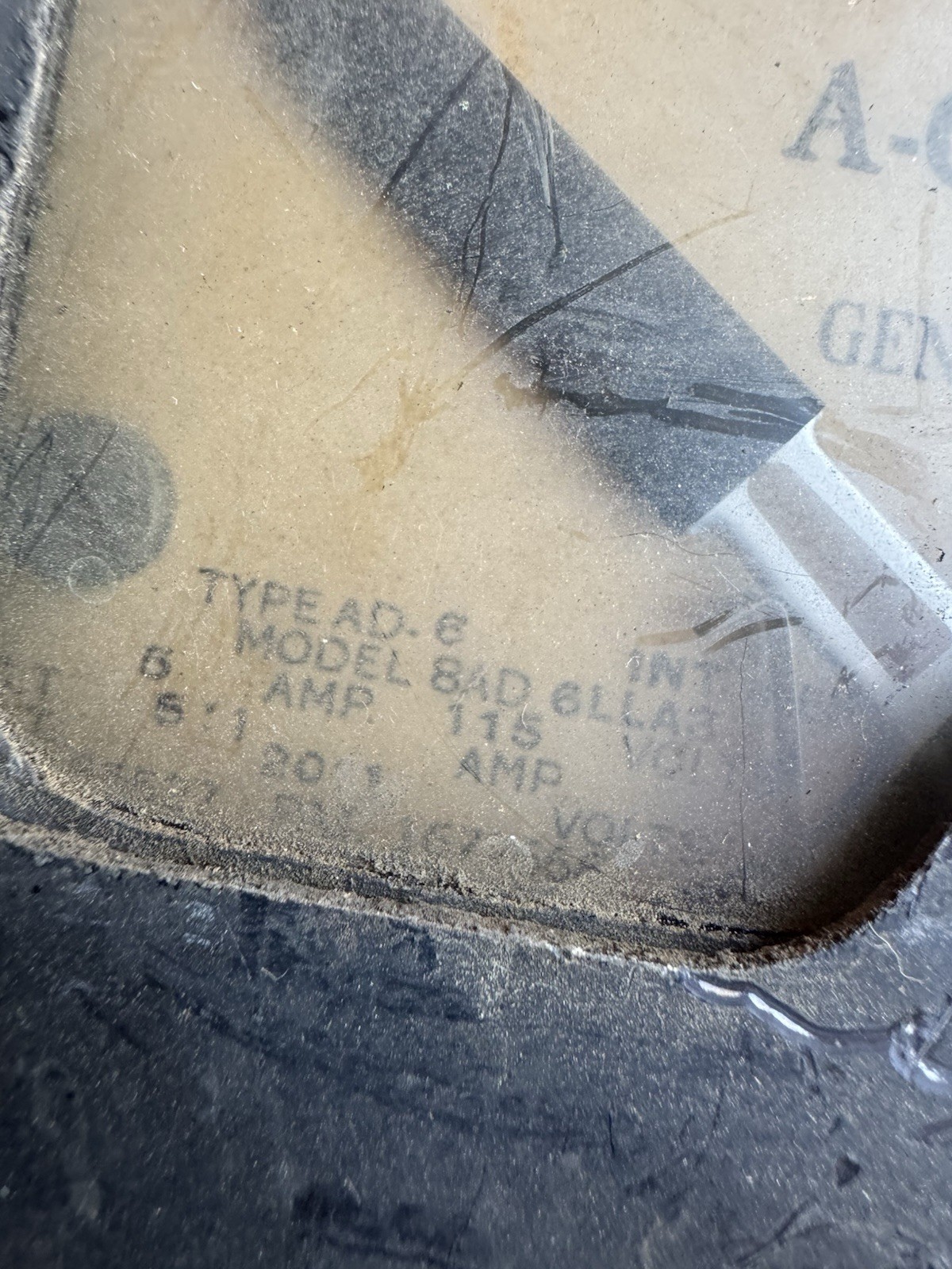 General Electric AC Kilowatts Gauge