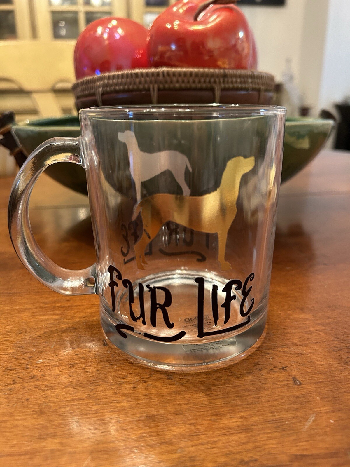 FUR LIFE MUG ~ Maybe GOLDEN RETRIEVER ~ 4.25”~ Excellent Condition ~
