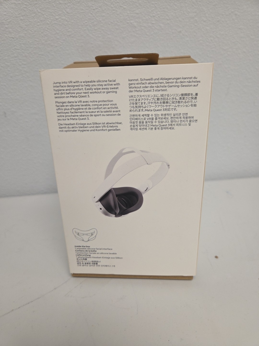 Meta Silicone Facial Interface for Quest 3 - Black