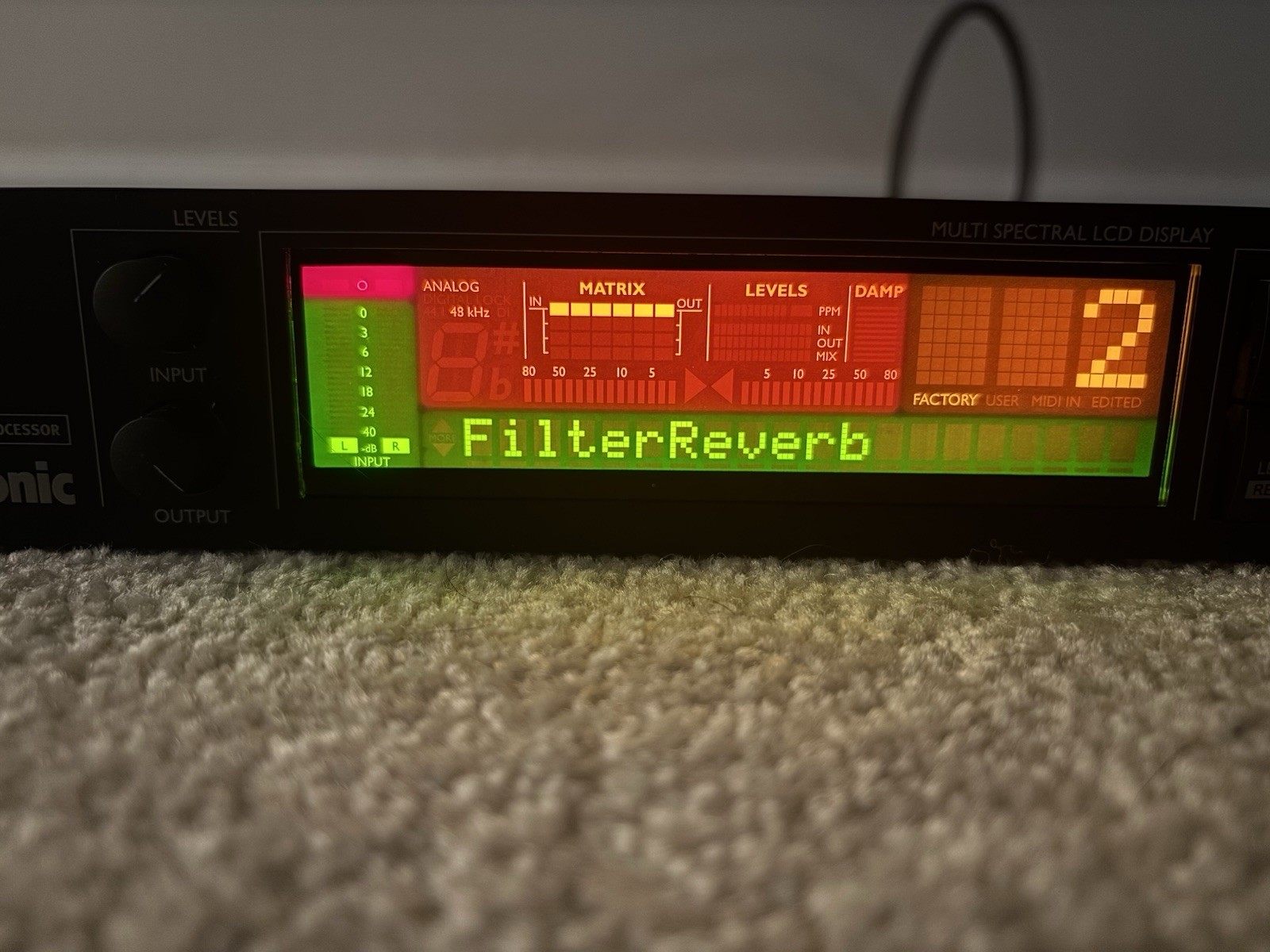 Tc electronic G-Major Guitar Effects Processor As Is Untested