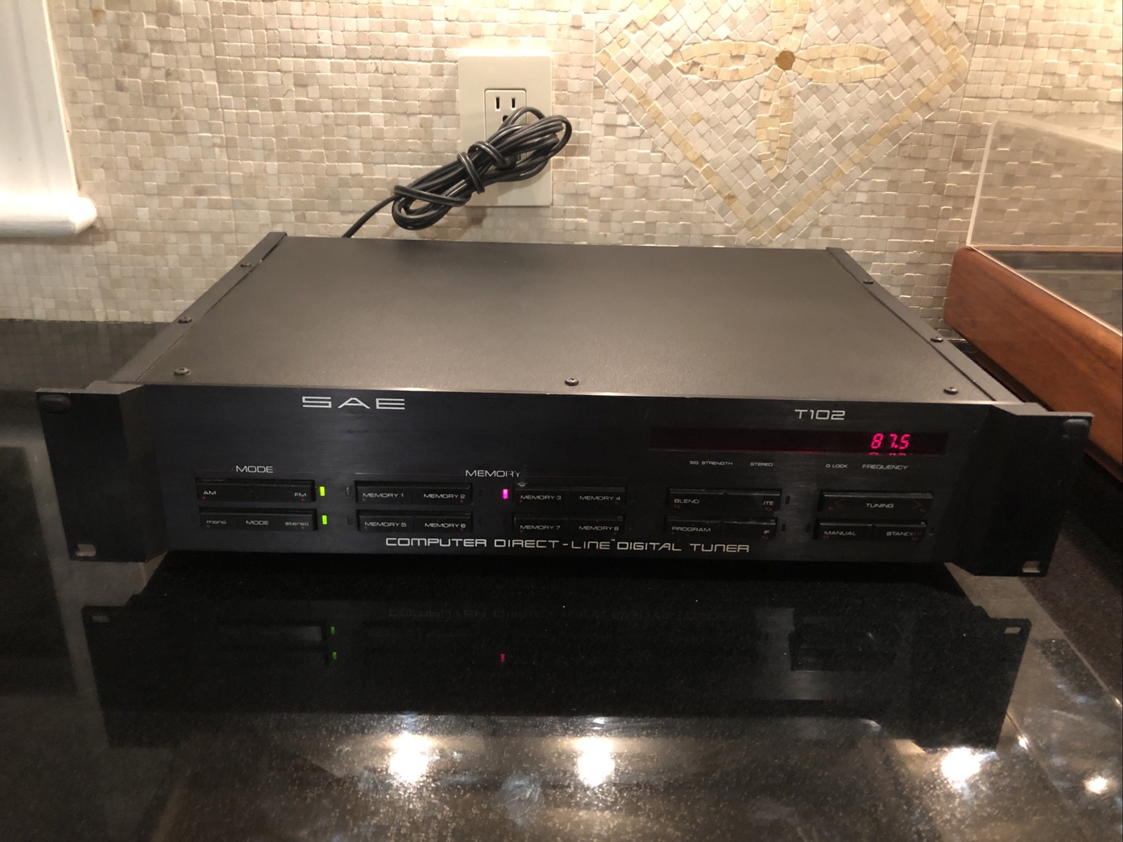 SAE T102 Computer Direct Line Digital Tuner Perfect Working Condition
