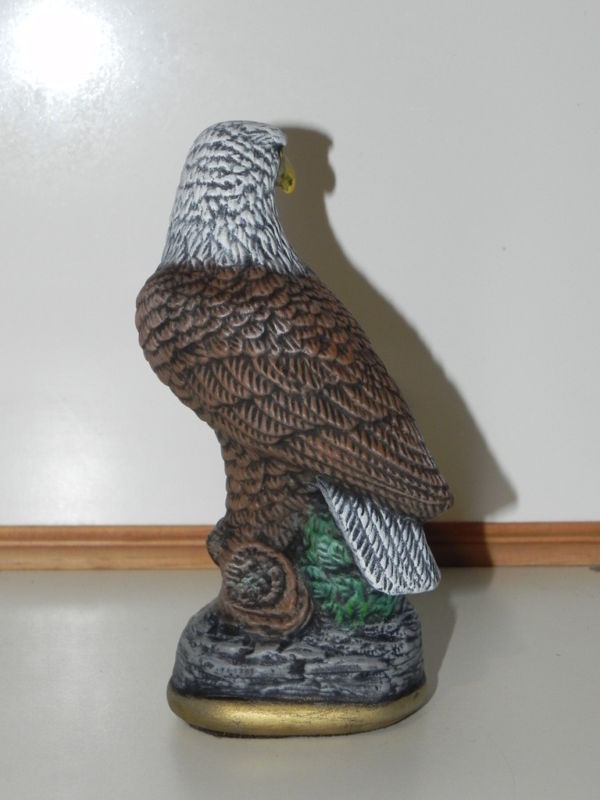 Very Nice Hand Painted Ceramic Small Eagle