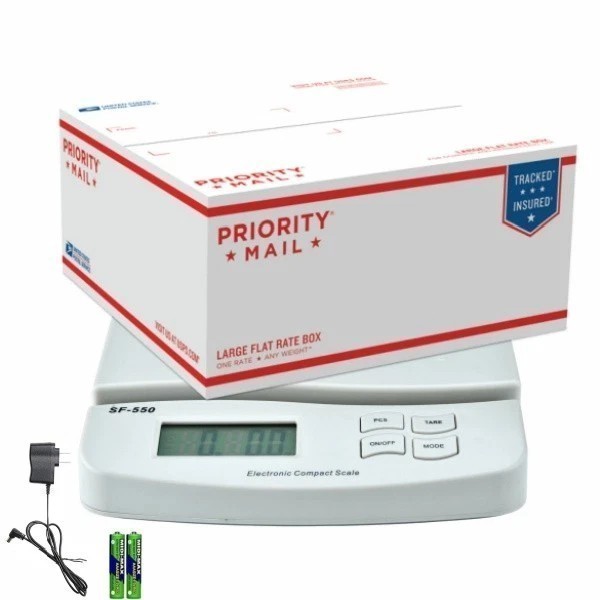 66 LB x 0.1OZ Digital Postal Shipping Scale Weight Postage Kitchen SF-550 30 KG