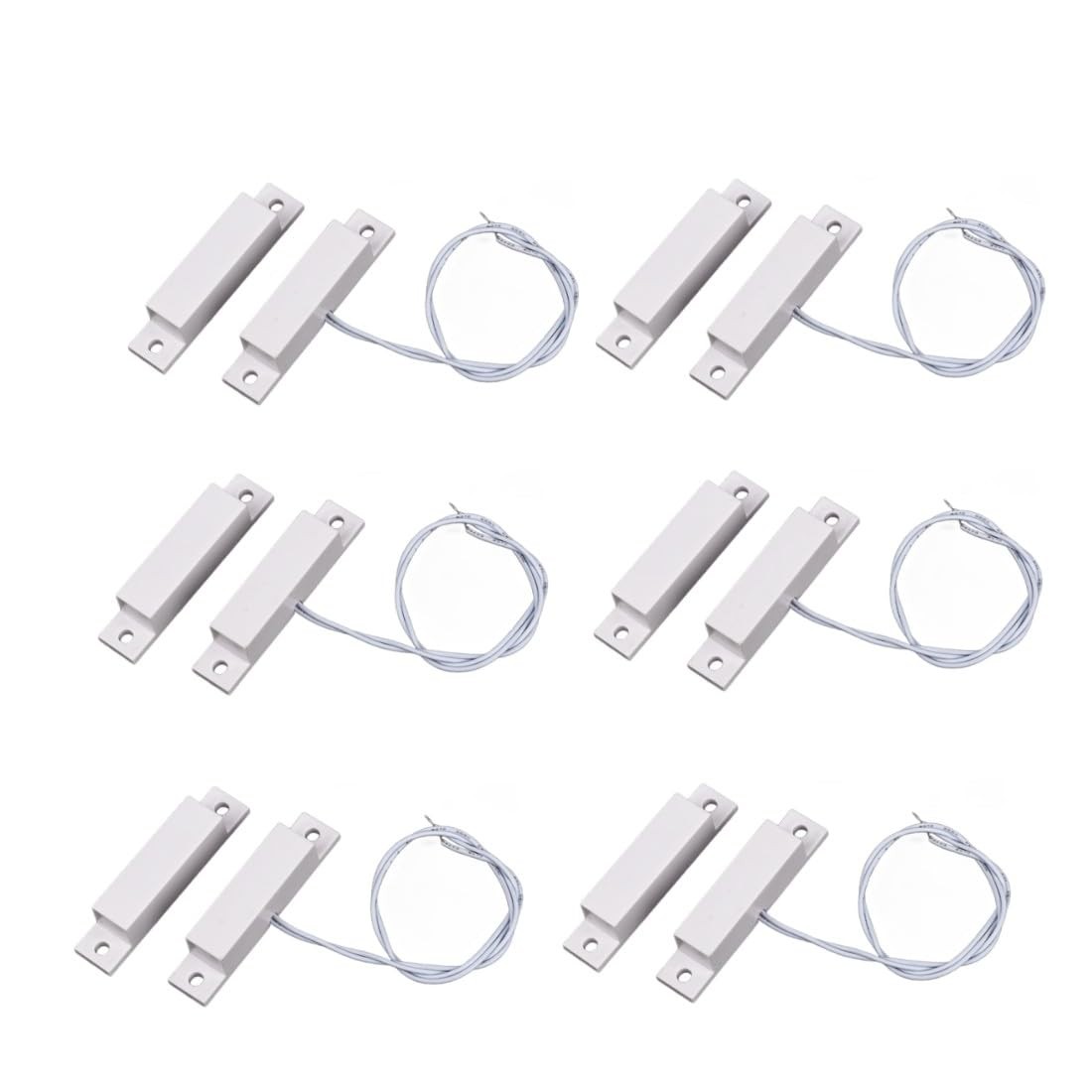 Magnetic Reed Switch MC-32 NC Surface Mount Wired Security Window Door Contac...