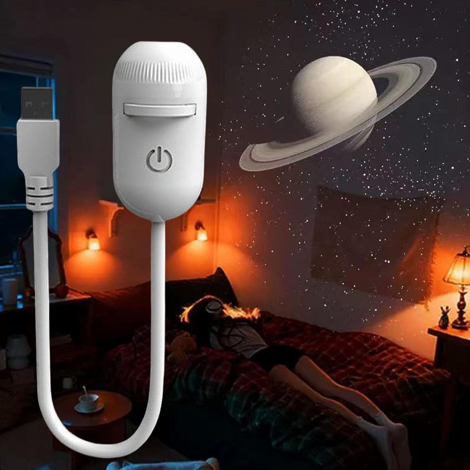 LED Lamp Projector Galaxy Starry Sky Night Light Aurora Star Party 12 Colors