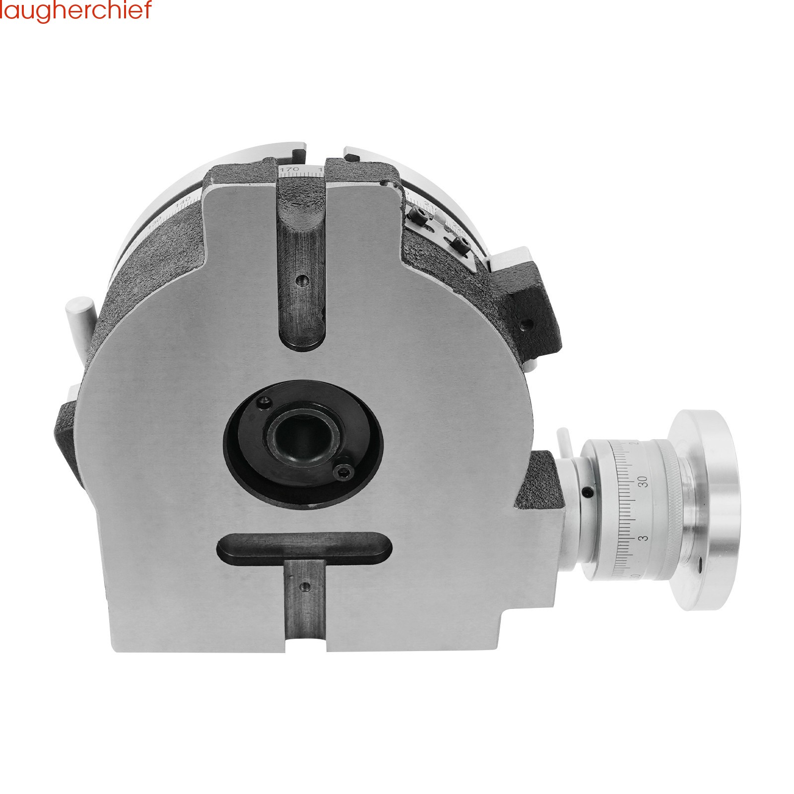 Precision-Adjustable Rotary Table, 3 T-Slots Rotary Table for Milling Machine