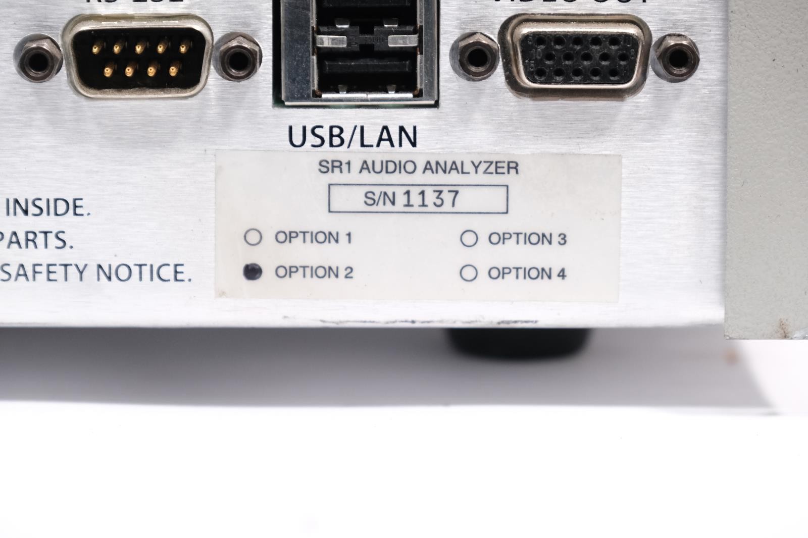 Stanford Research Systems SR1+ Audio Analyzer