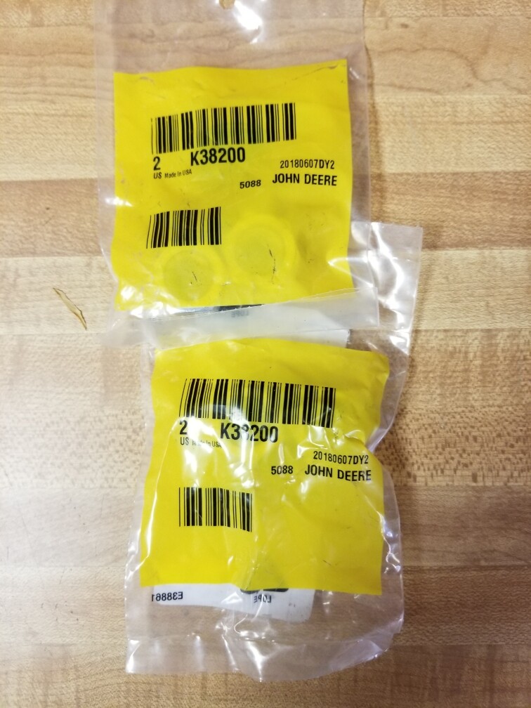 John Deere Nut - K38200 - 2 Packages of 2