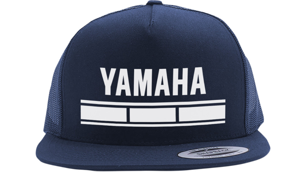 NEW FACTORY EFFEX 22-86202 Yamaha Legend Snapback Hat - Navy - MOTORCYCLE