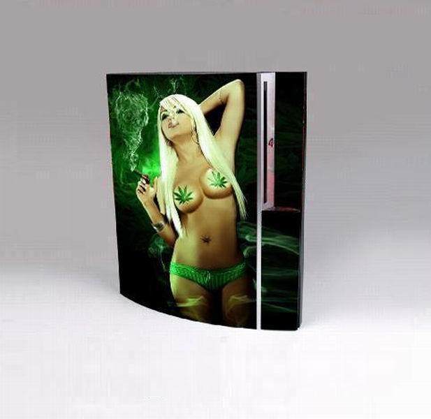 Babe 208 Vinyl Skin Sticker Cover For Sony PS3 PlayStation 3