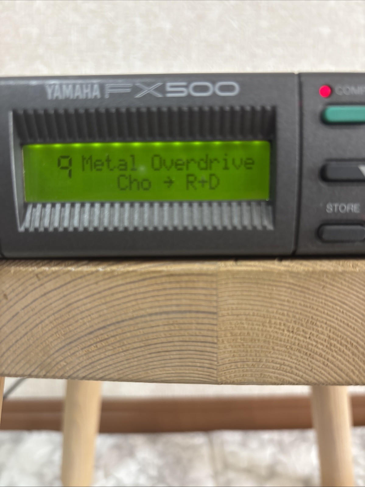 YAMAHA FX500 SIMUL-EFFECT PROCESSOR Guitar Effect TESTED JAPAN