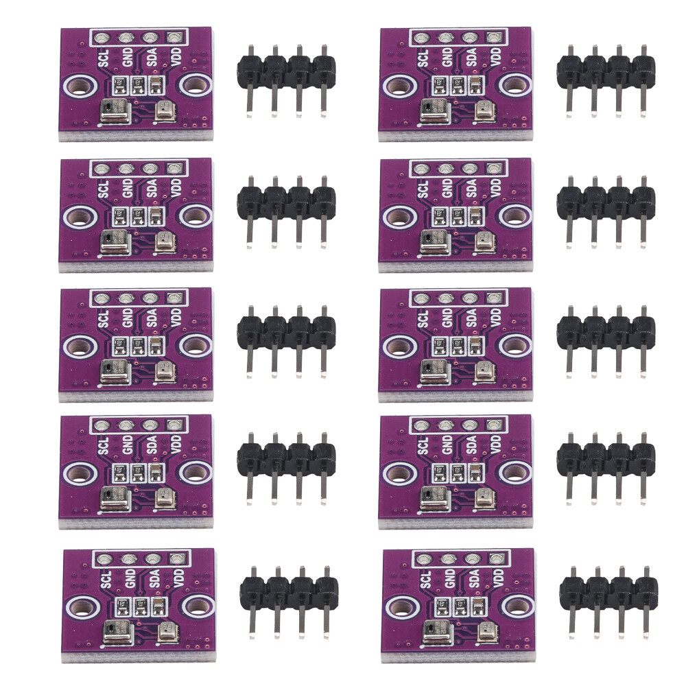 10PCS 2 In 1 AHT20+BPM280 Digital Temperature Sensor Module 4P GROVE Connector