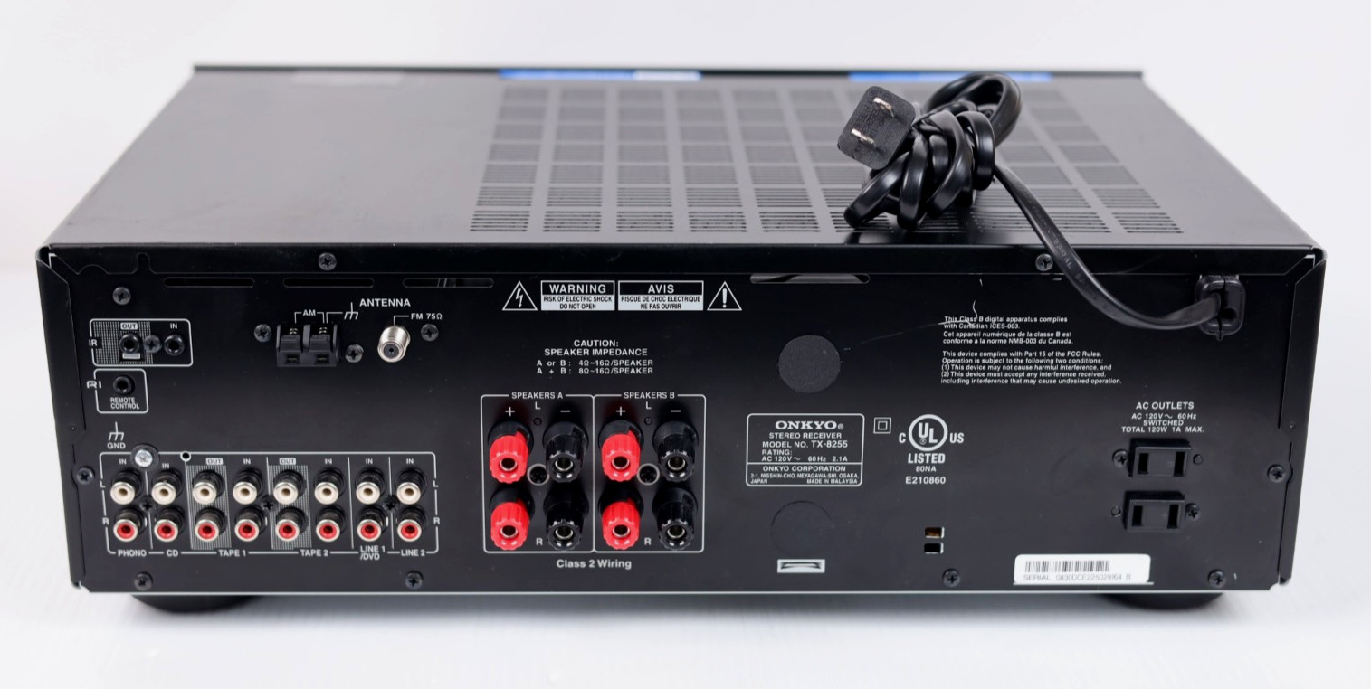 Onkyo TX-8255 AM/ FM Receiver w877