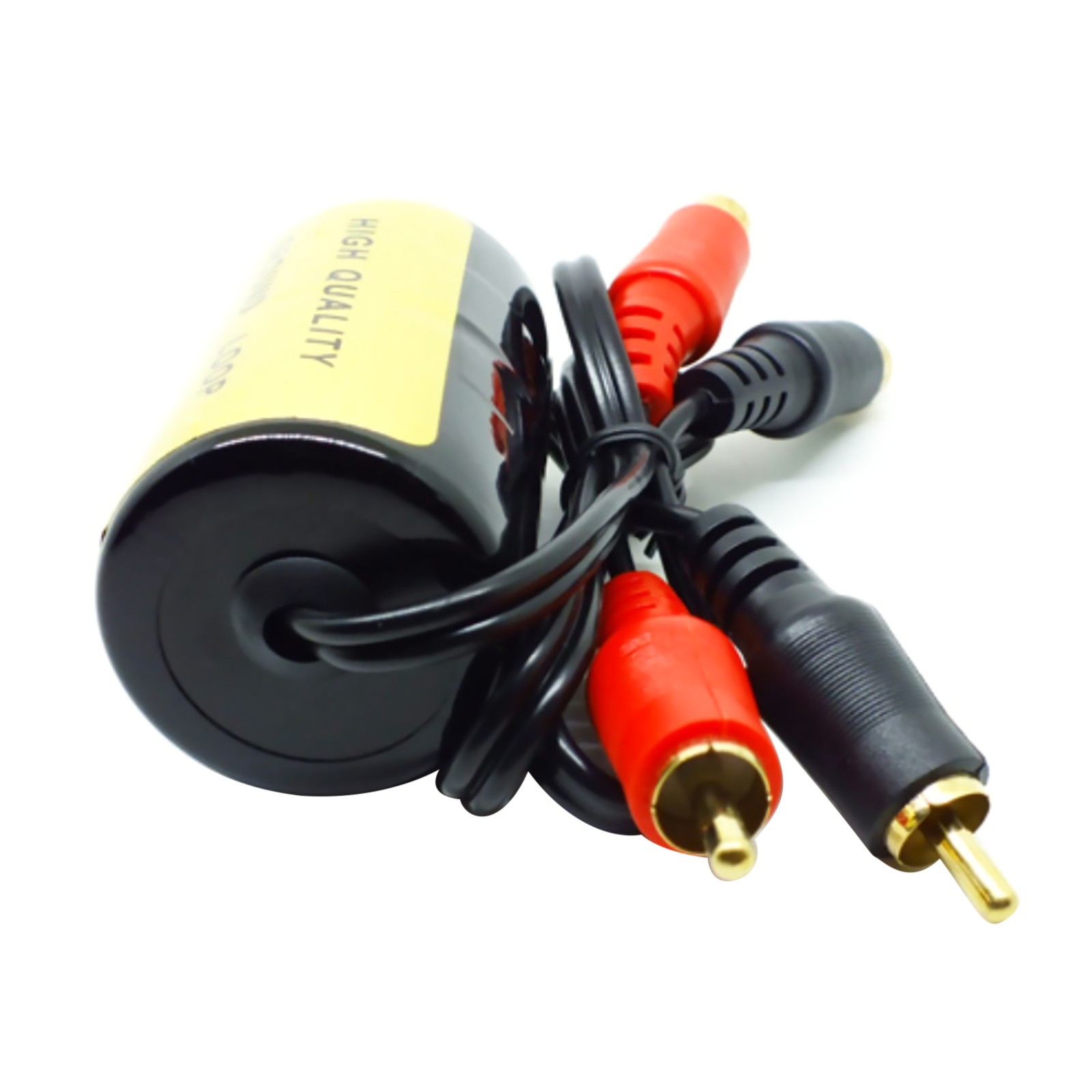 RCA Audio Noise Filter Suppressor Ground Loop Isolator Car & Home Stereo Part