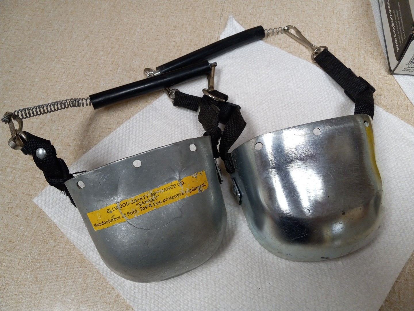 Ellwood Safety Steel Toe Guard With Quick Fastener ASTM-F2412-05