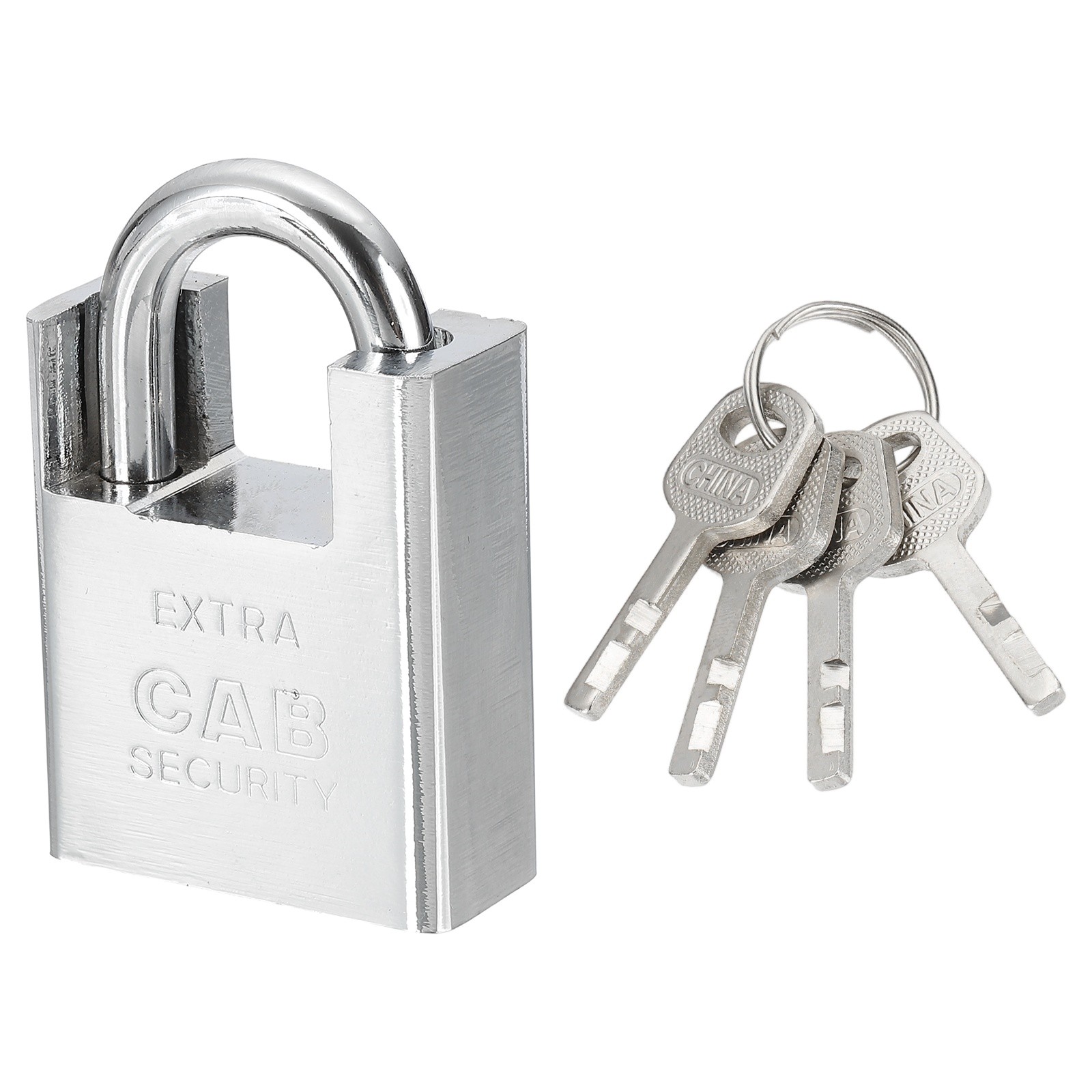 1.6" High Security Padlock Steel Wrapped Beam Locks with 4 Keys
