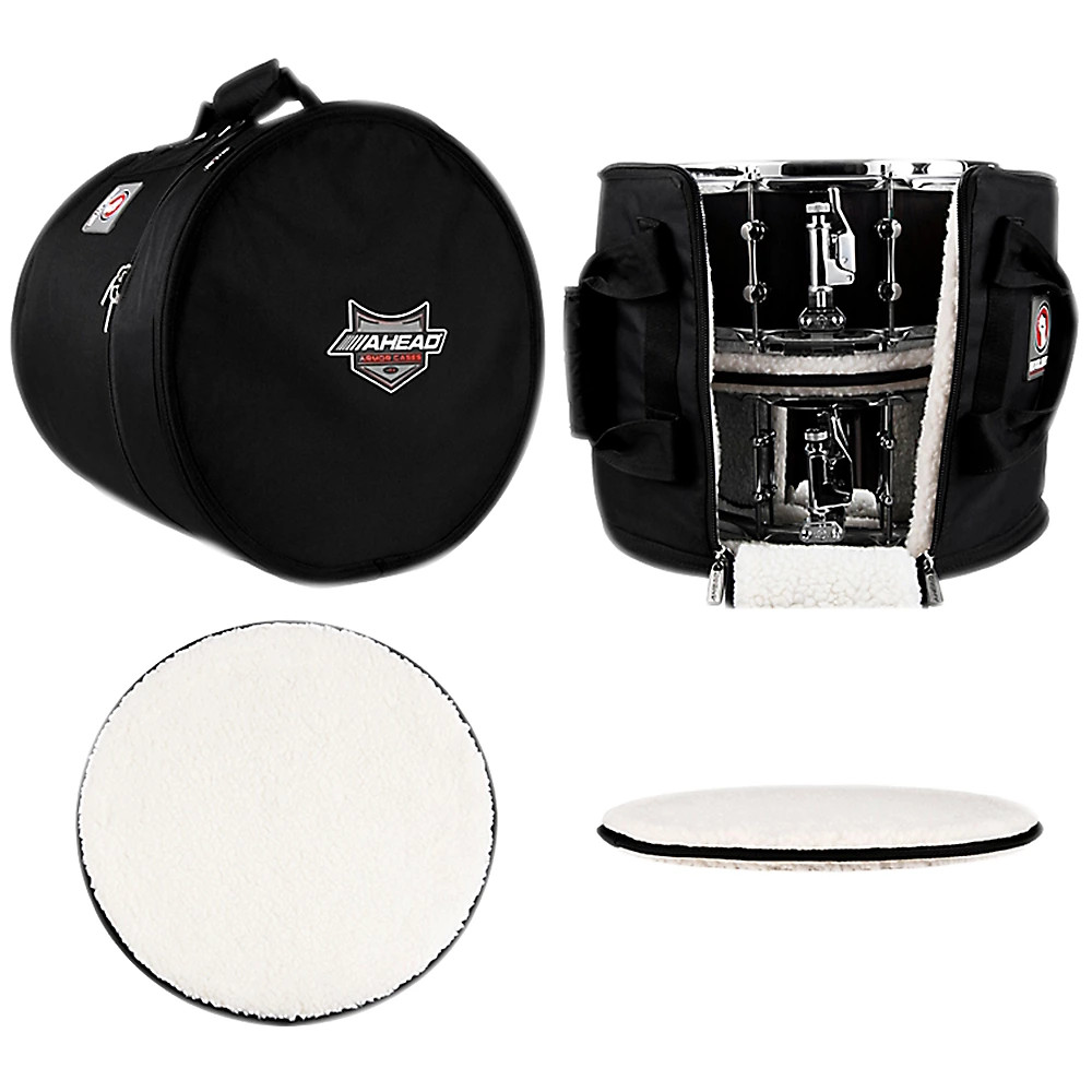 Ahead Multi Snare Case with 2 Stackers 16 x 14 in.