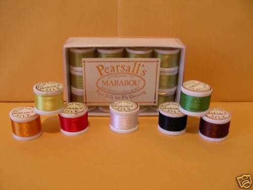 PEARSALL SILK FLOSS -- fly tying crafts