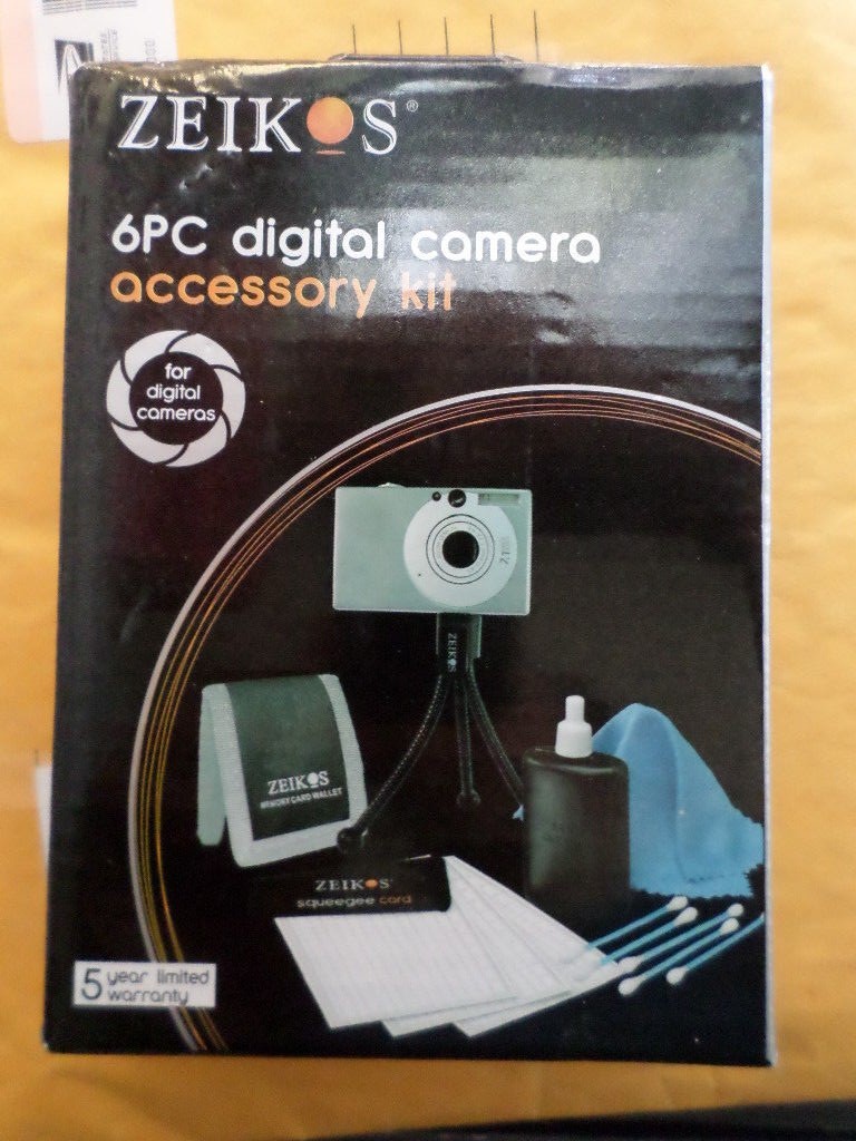 ZEIKOS 6PC DIGITAL CAMERA ACCESSORY KIT