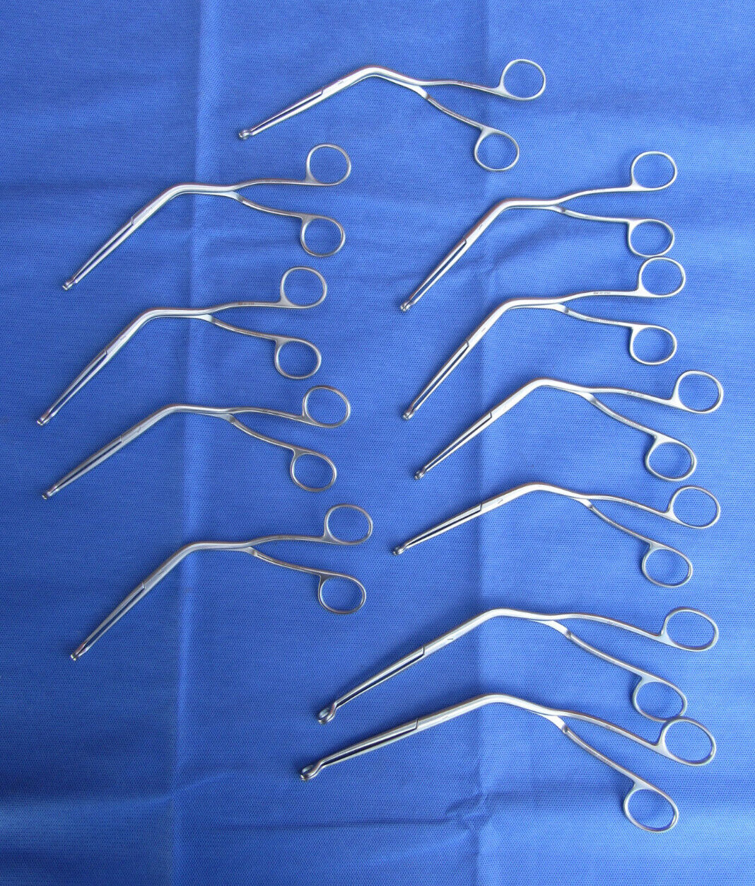 Lot of 11 Sklar 07-1780 & 07-1797 Magill Cath Dressing Forceps 8" Child Germany