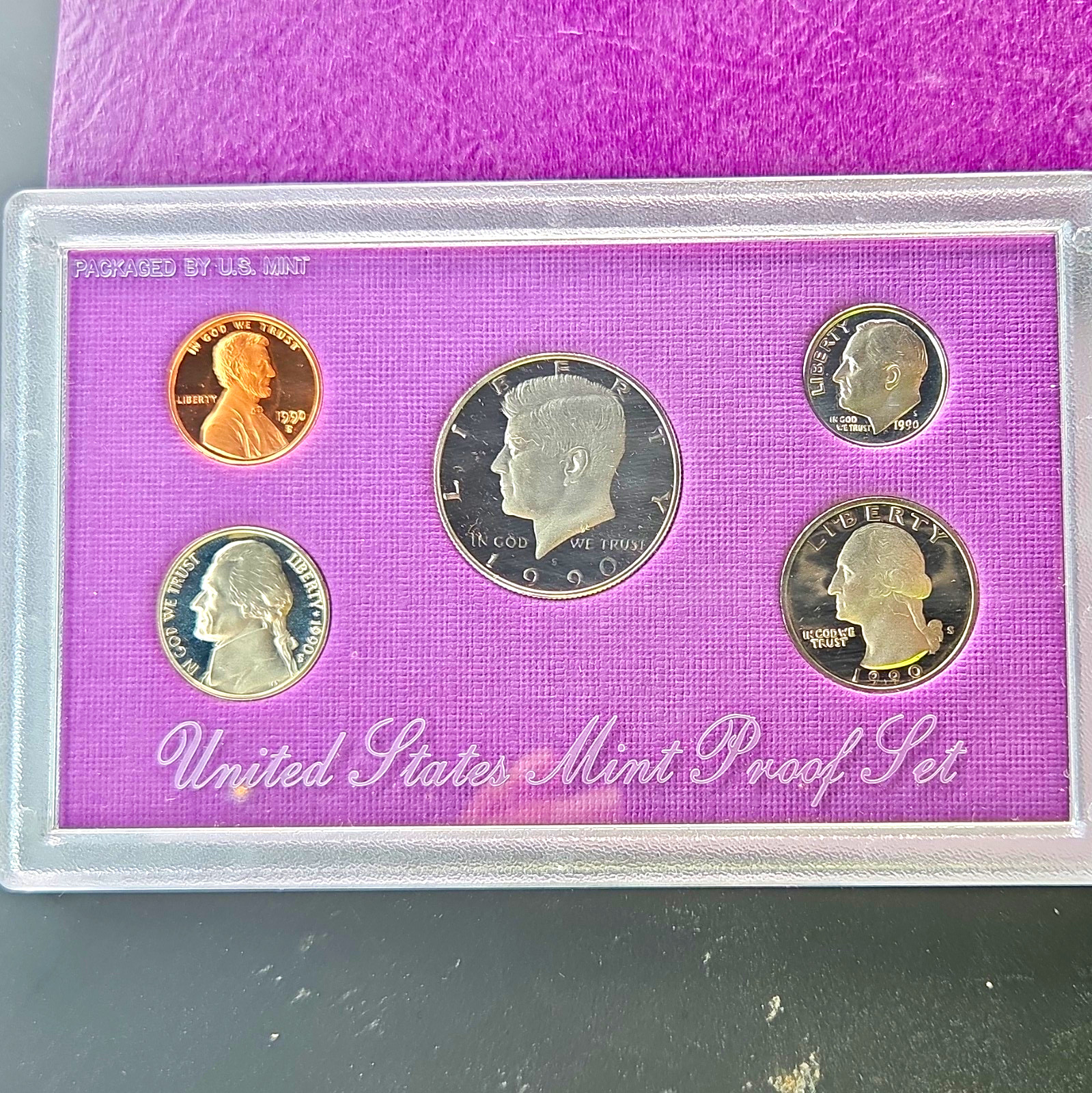 1988 and 1990 United States Proof Set W/ Original Certificate of Authenticity