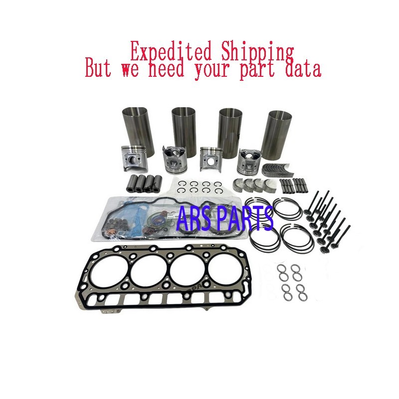 4TNV98 4TNV98T S4D98E Engine Rebuild Kit gasket for Yanmar Forklift Geh TL130