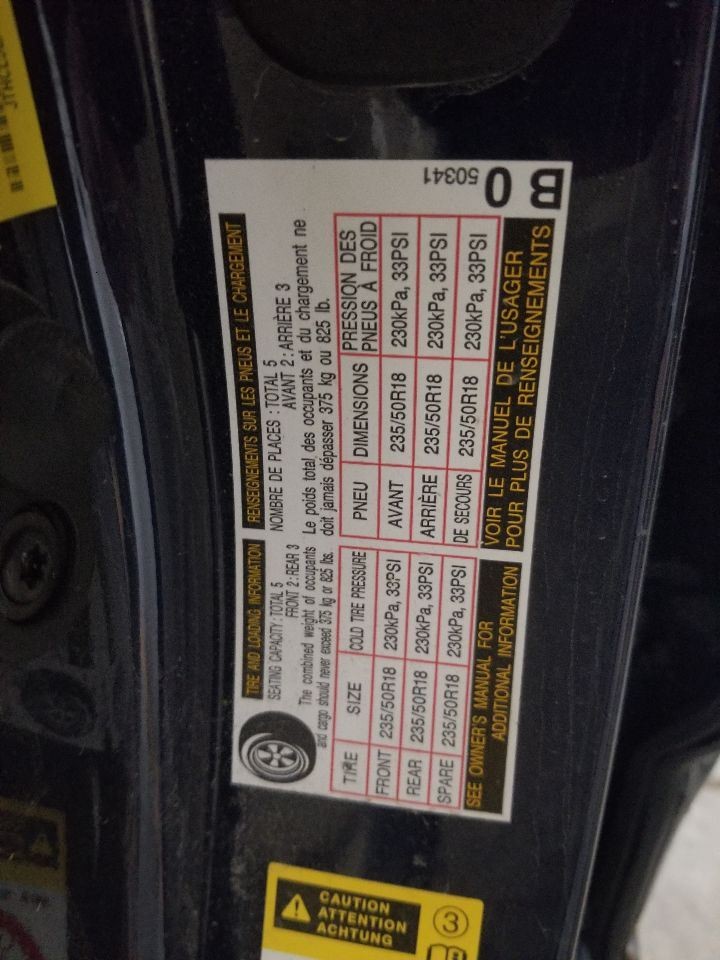 11 2011 LEXUS LS460 DRIVER ASSIST CONTROL MODULE 8934050030
