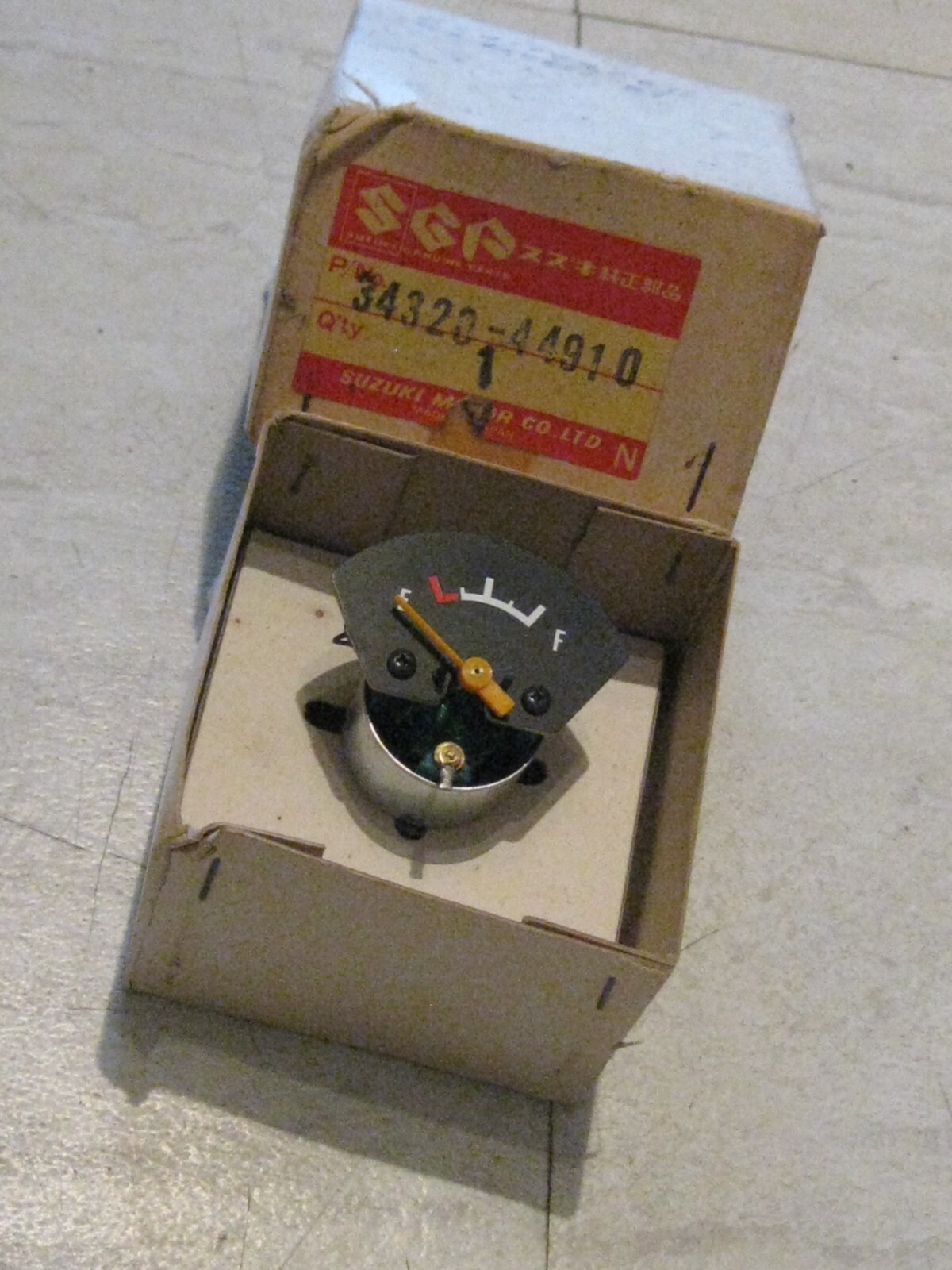 SUZUKI GS450GA/GS450L FUEL METER/GAUGE 1983 NOS!