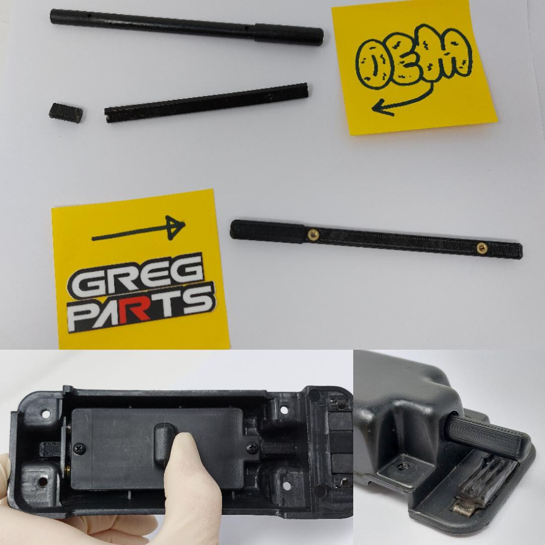 Repair Shaft for 1988-1991 Honda CRX Cargo Divider Latch _ rear trunk trim 89 90
