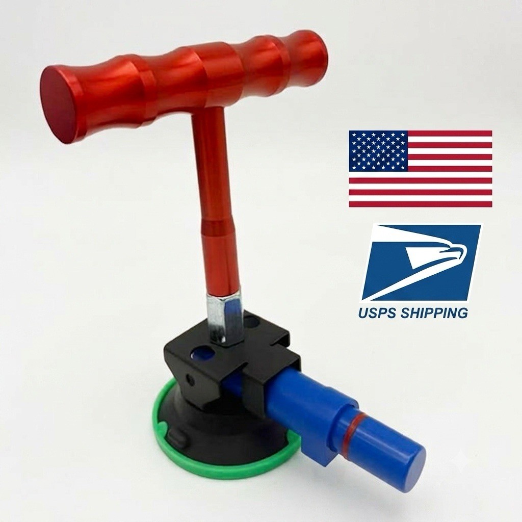 ⁠Car Dent Repair Tool Hand Pump Vacuum Suction Cup Puller Paintless PDR 25KG