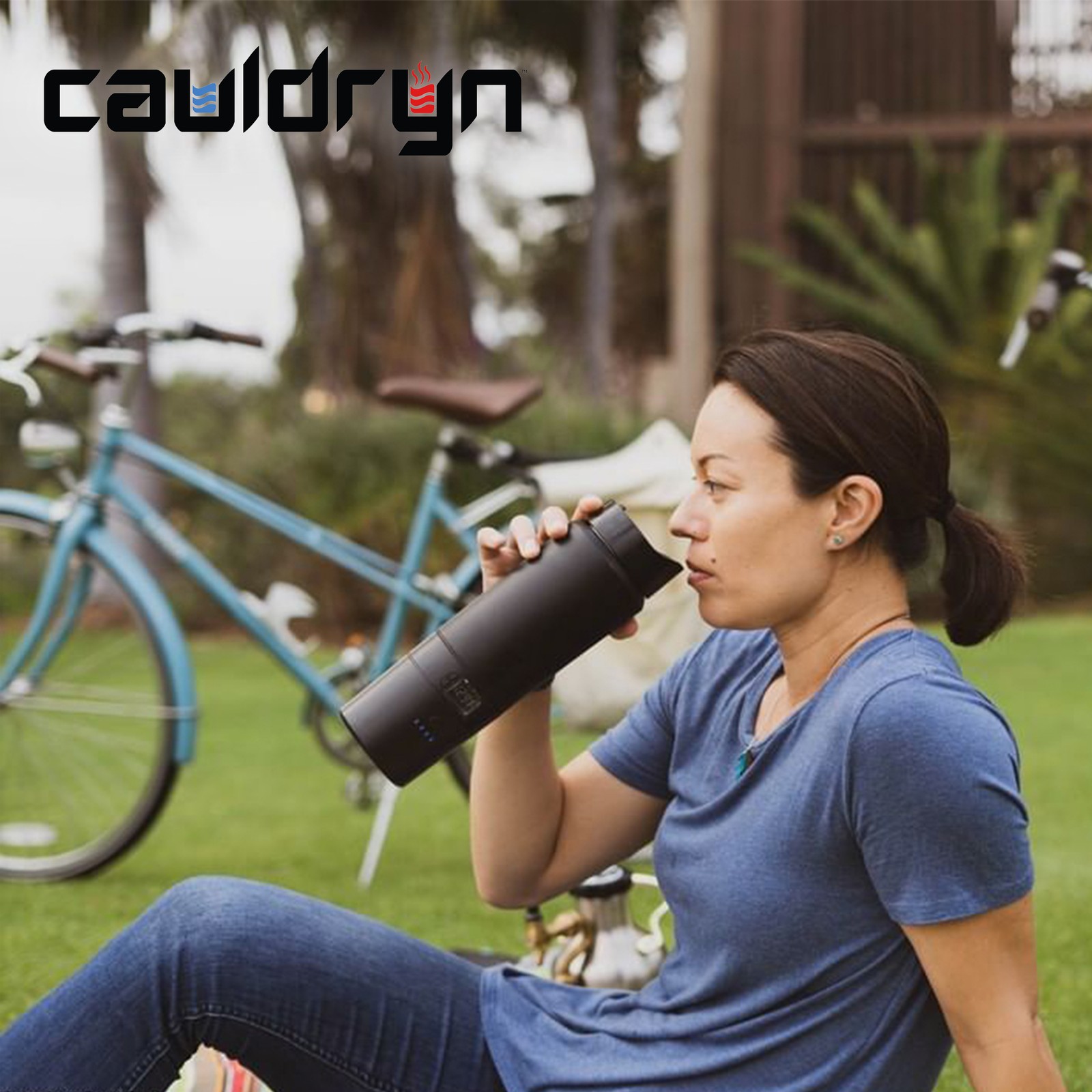 Cauldryn Smart Mug Replacement Lid, Spill Proof & Insulated for Smart Travel Mug