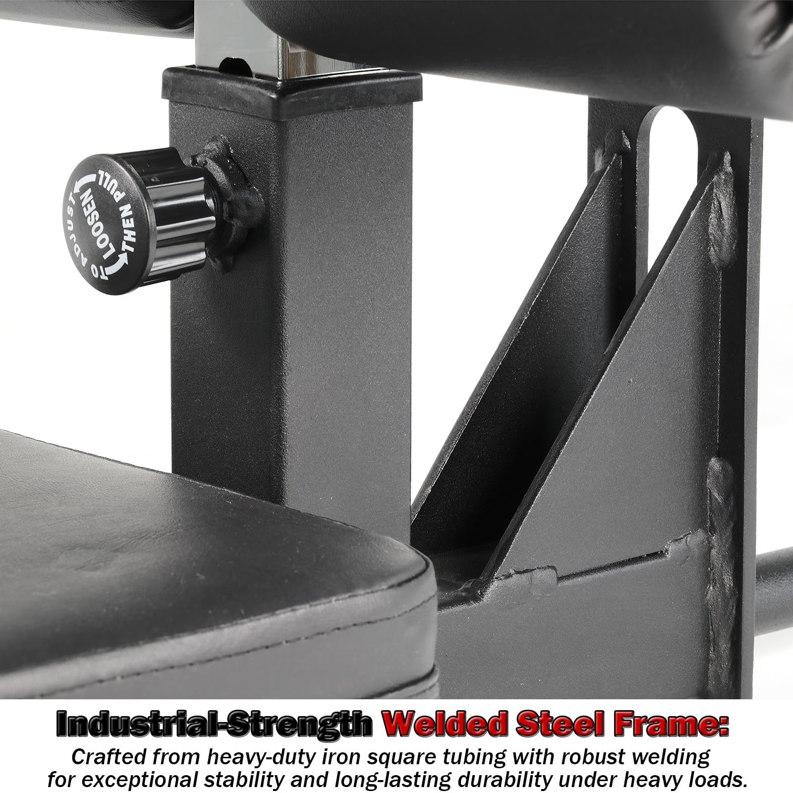 LAT Pull Seat - Adjustable Pull Down Seat Attachment -Converts Machine into LAT