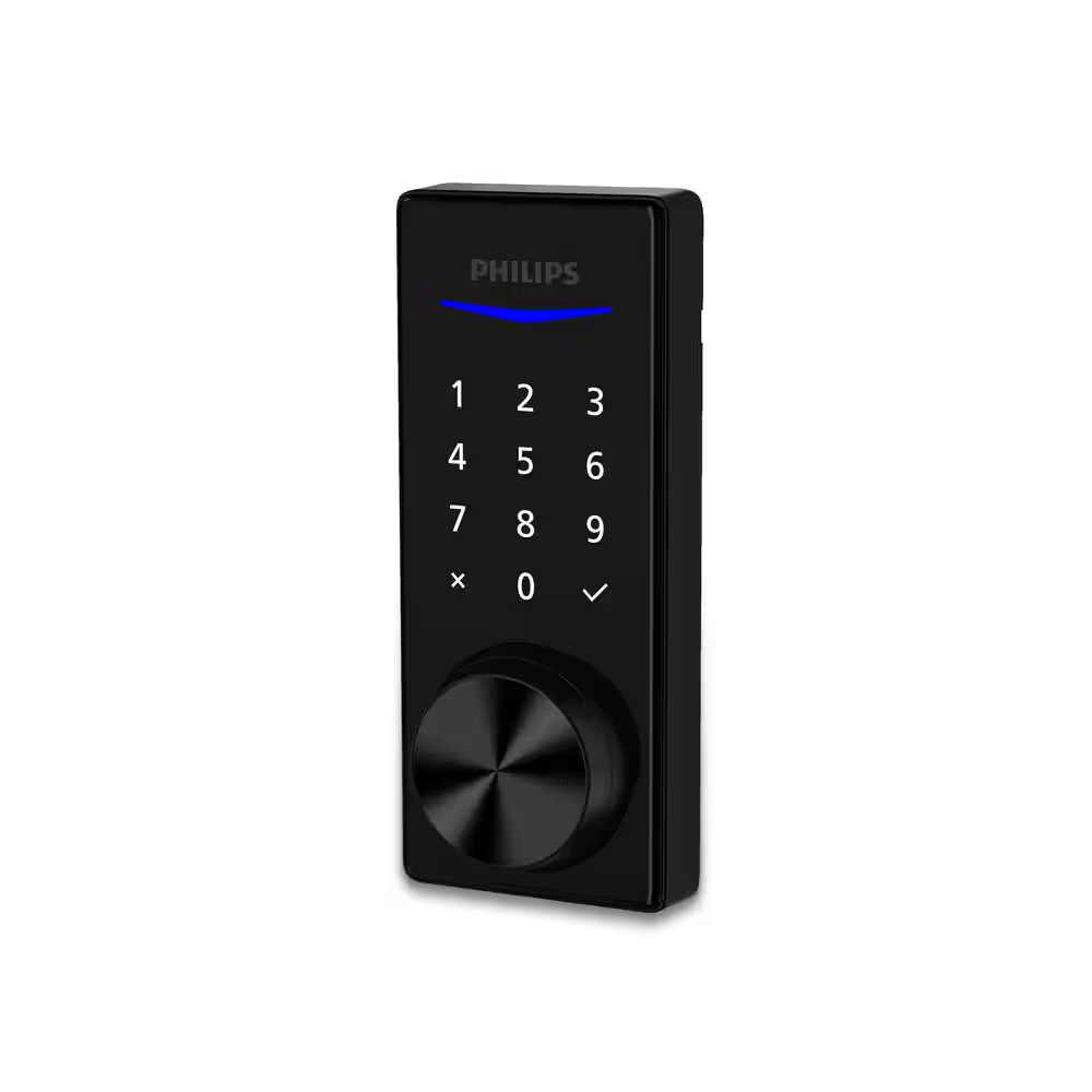 Bluetooth Touchscreen Smart Deadbolt with Wi-Fi Bridge and Square Zinc Lever Doo
