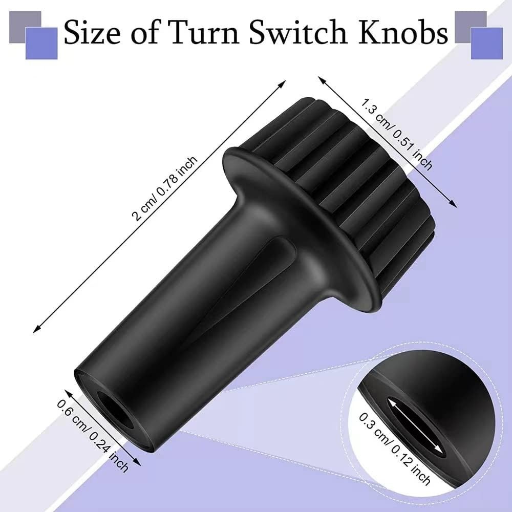 Lamp Turn Knob,Light Lamp Turn On/Off Switch Knobs Replacement, Standard Size(20