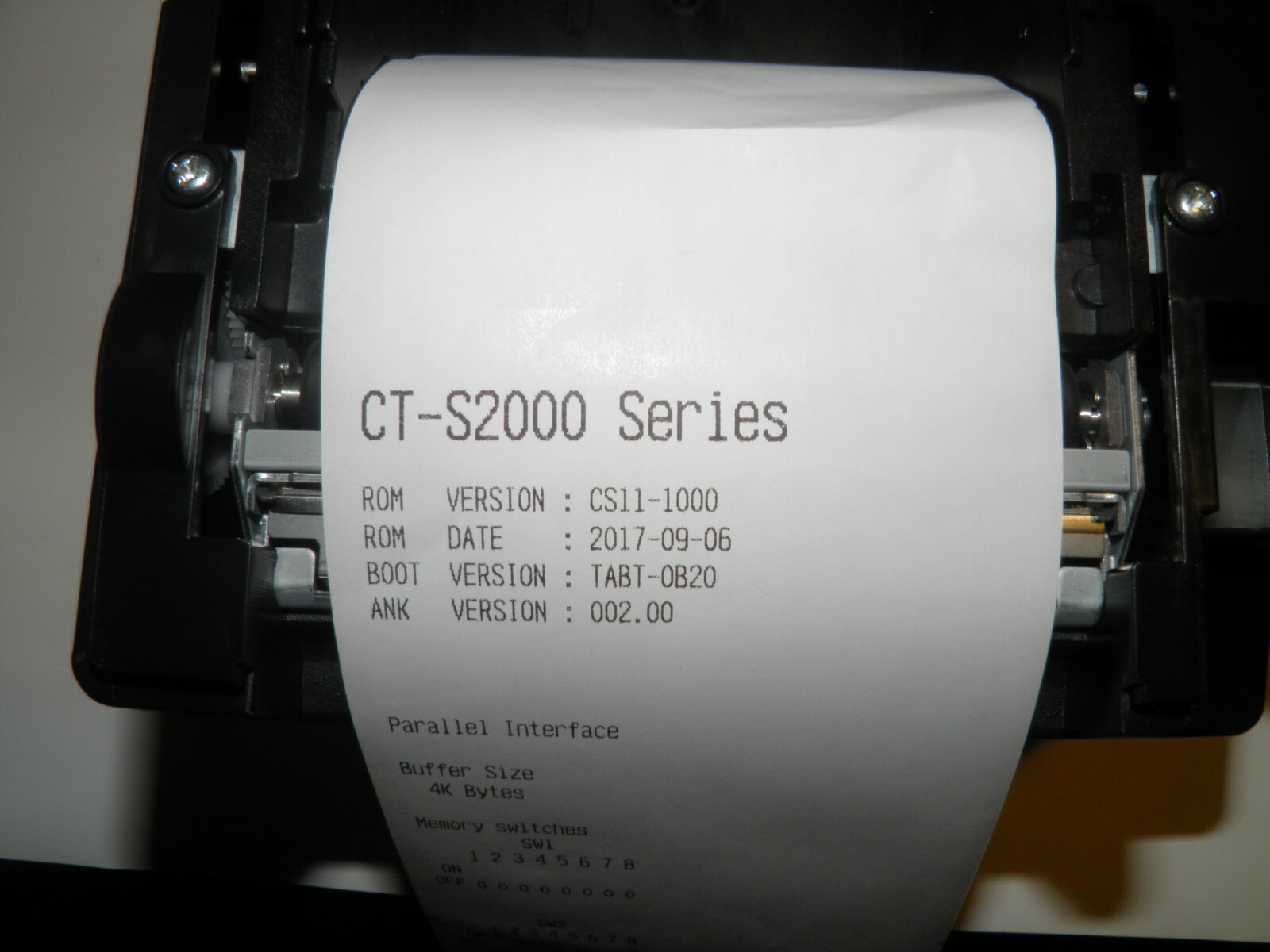 Citizen Citizen CT-S2000 Thermal POS Receipt Printer with Power Cord USB