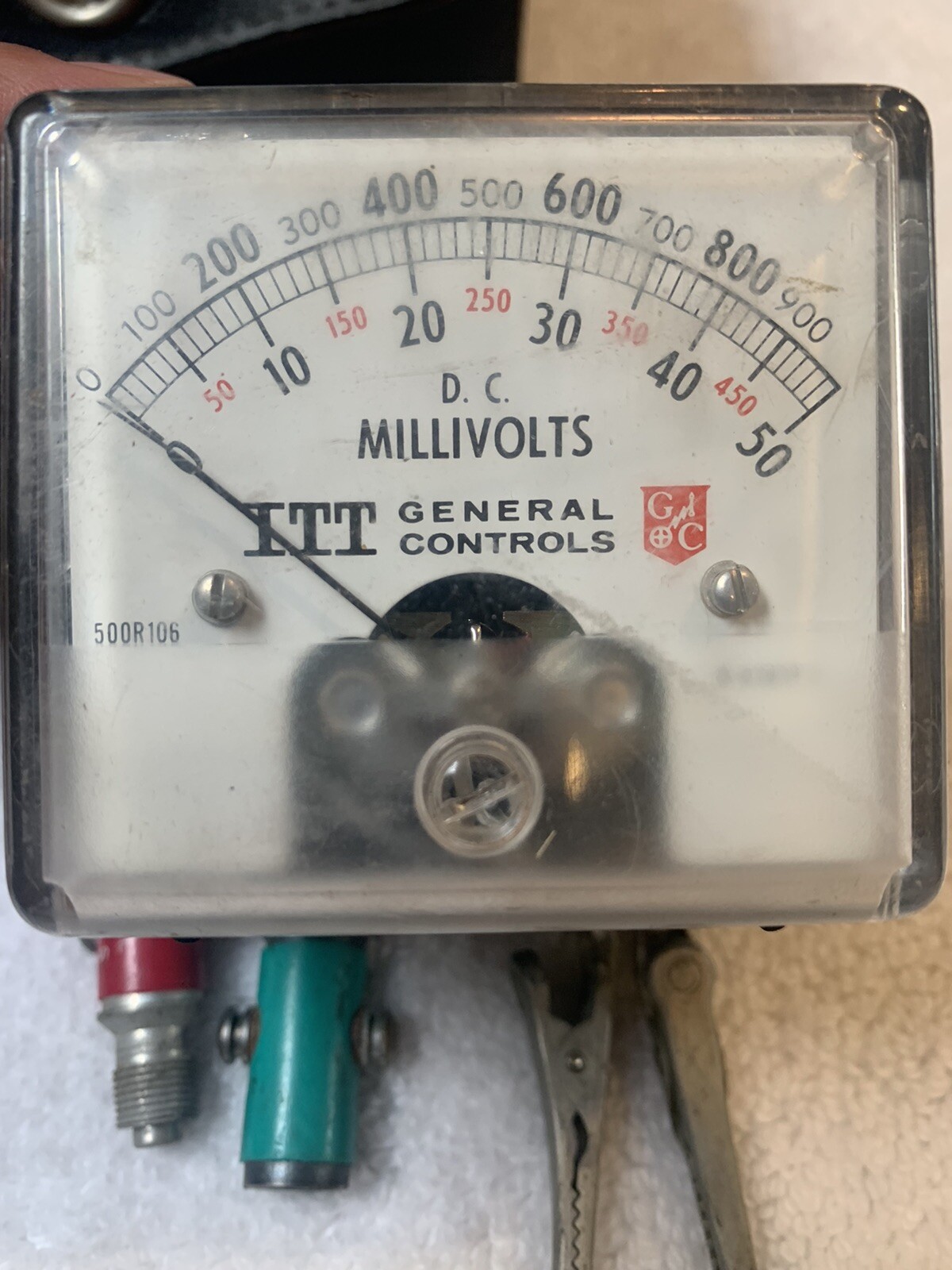 Vintage ITT General Controls Milli - Voltmeter