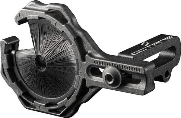OCTANE Octagon Durable Silent Ambidextrous Bow Brush Arrow Rest, Black 73455X07