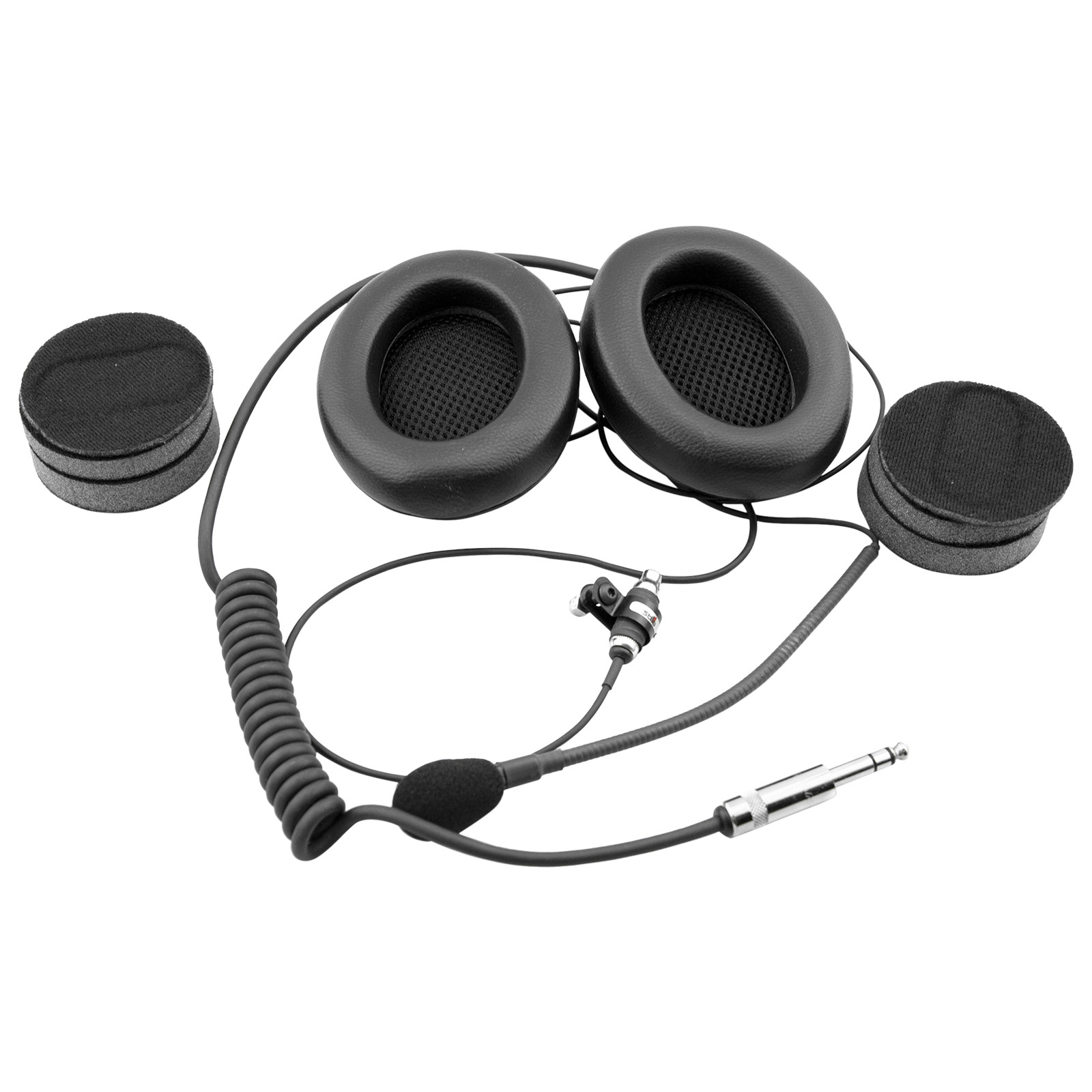 Stilo AE0322 Radio Helmet Kit - Naked Nascar, Gentex Mic, Ear Muff/Ear Bud NEW