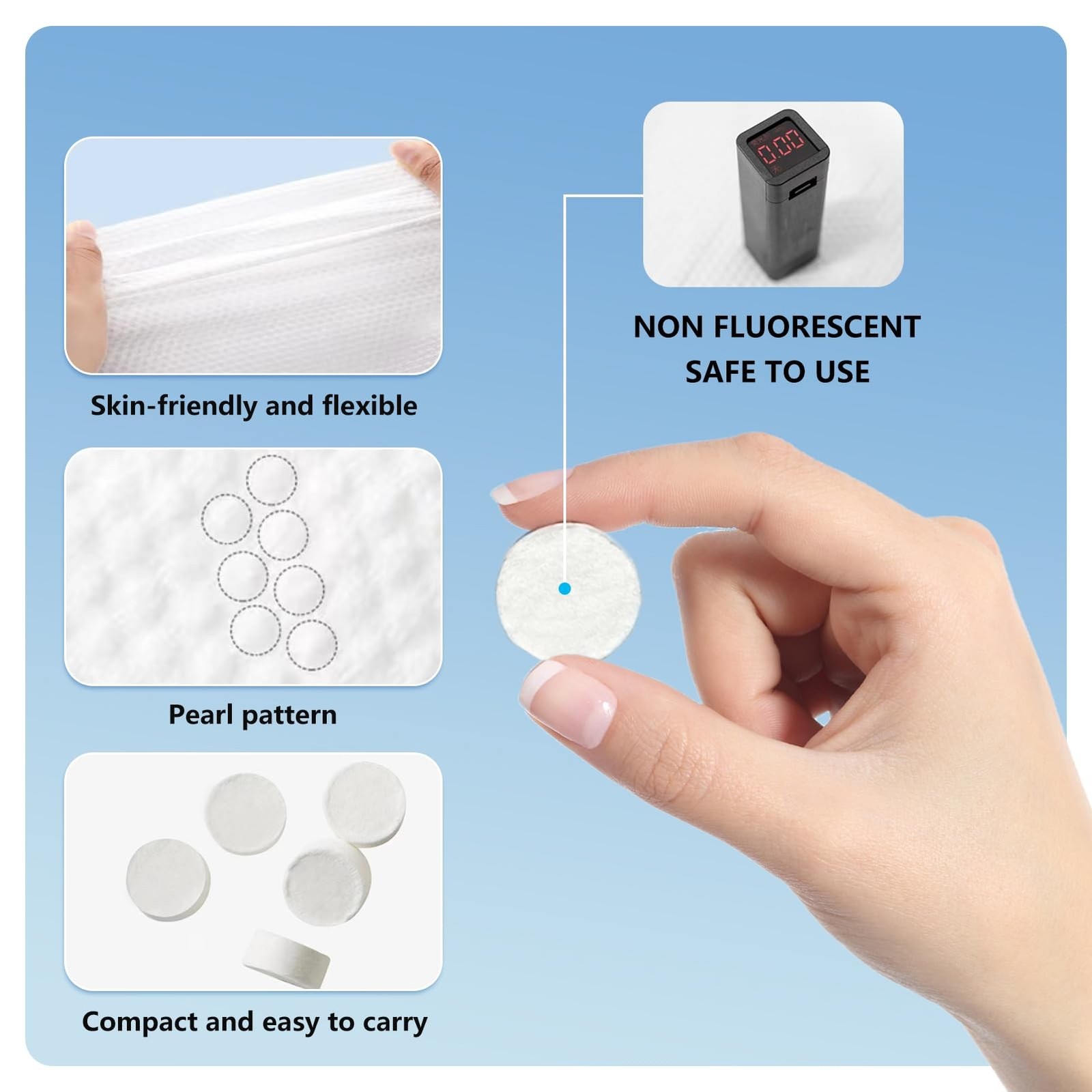 icepac Compressed Towels, Camping, Disposable Face Compressed Towels, Magic T...