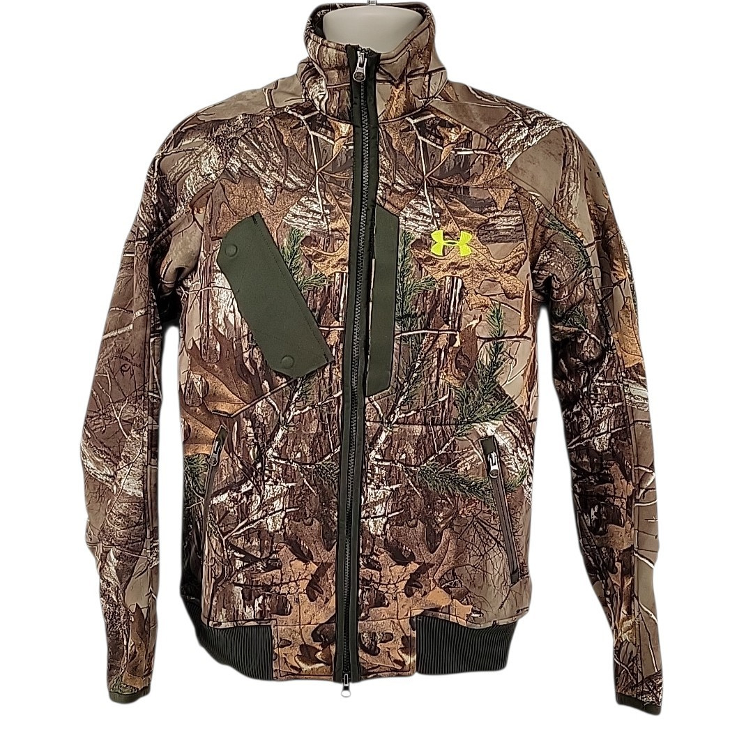Under Armour UA Storm Scent Control Camo Hybrid Softshell Hunting Jacket Small
