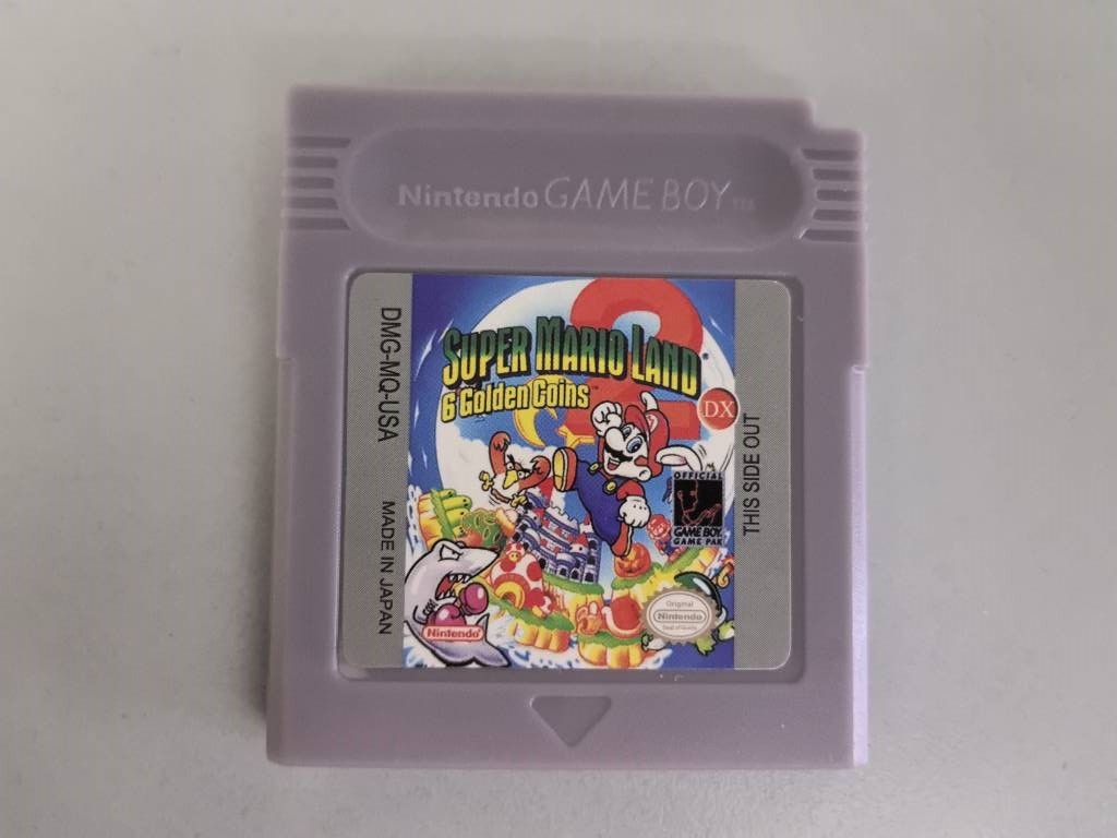 Super Mario Land G Golden Coins for Nintendo Gameboy Color Game Cartridge Only