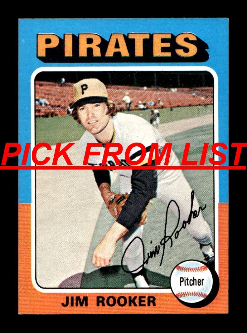 1975 Topps MINI Baseball 8-659 EX/EX-MT Pick From List All PICTURED vv4 aa5