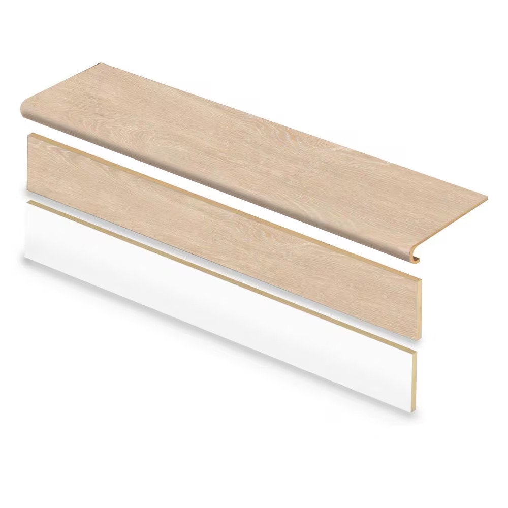 2 PACK Cap A Tread Kings Cottage 47 in. L x 12.15 in. W x 1.69 in. T Laminate St