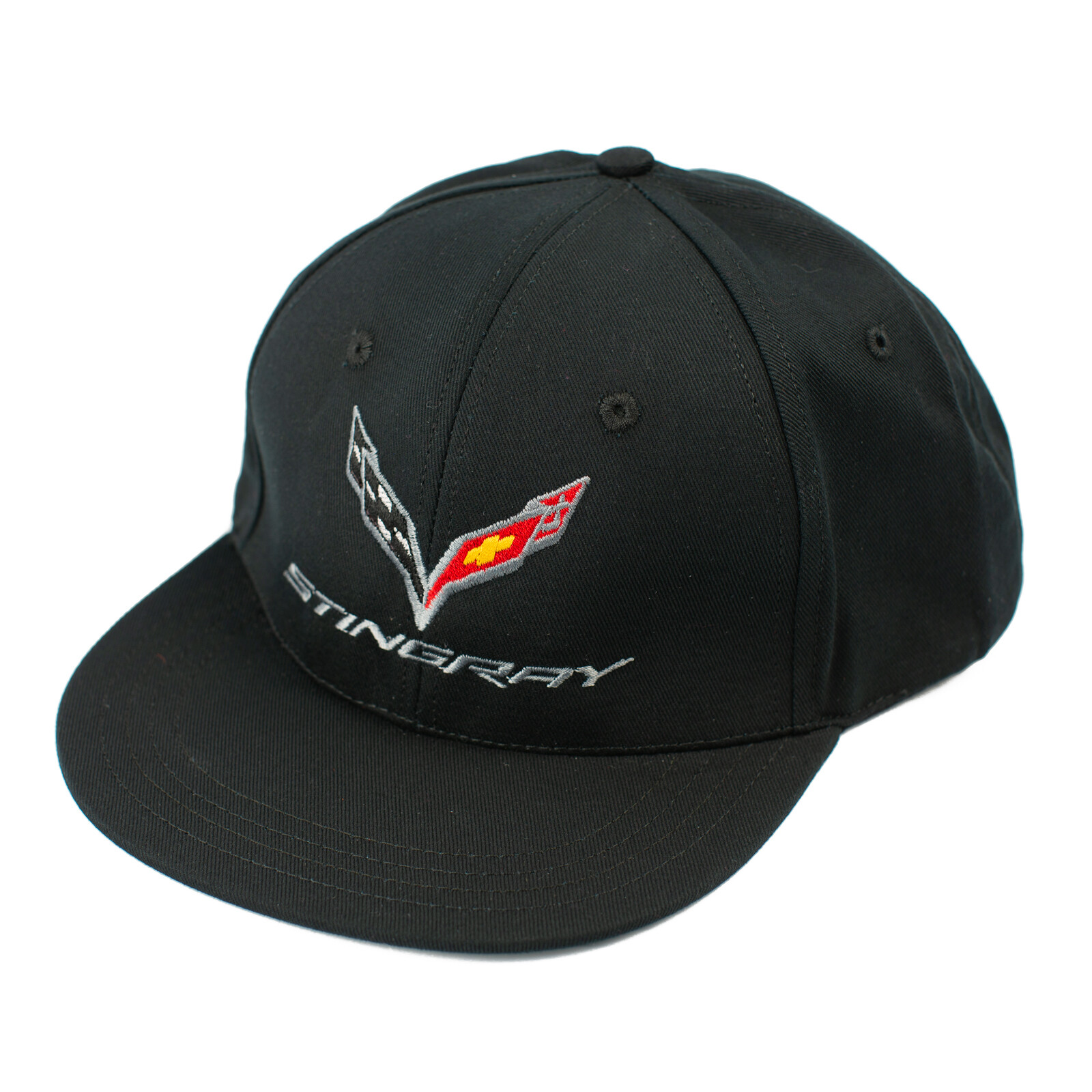 Chevrolet Corvette C7 Stingray Black Hat Cap - 2014 - 2019 - SHIPPED IN A BOX