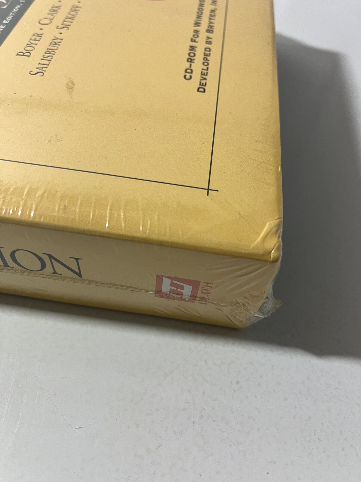 The Enduring Vision Windows Version 1993 Big Box PC CD-Rom Software Sealed