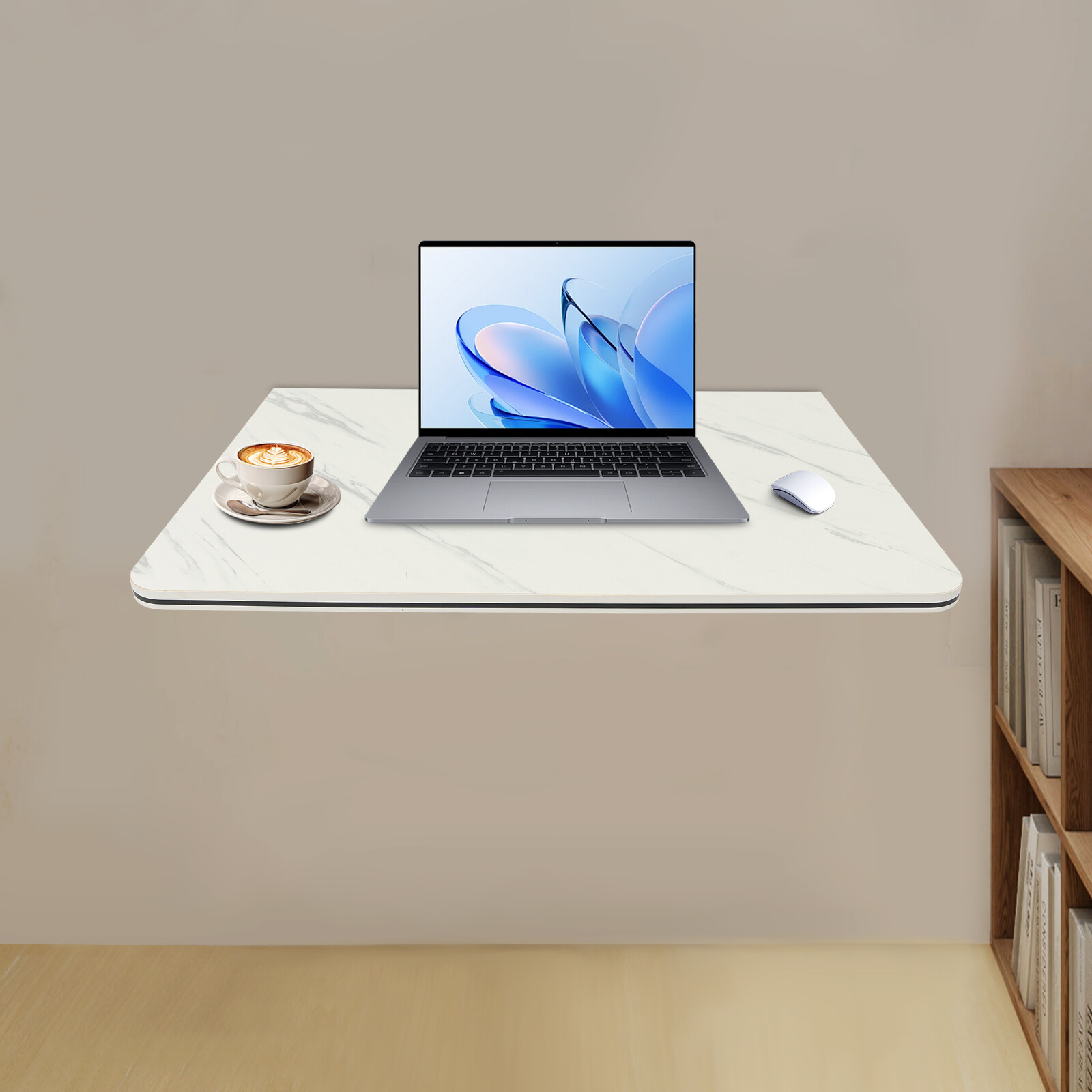 Wall Mount Folding Table Foldable Desk Study Work Bench For Office Bedroom Dorm