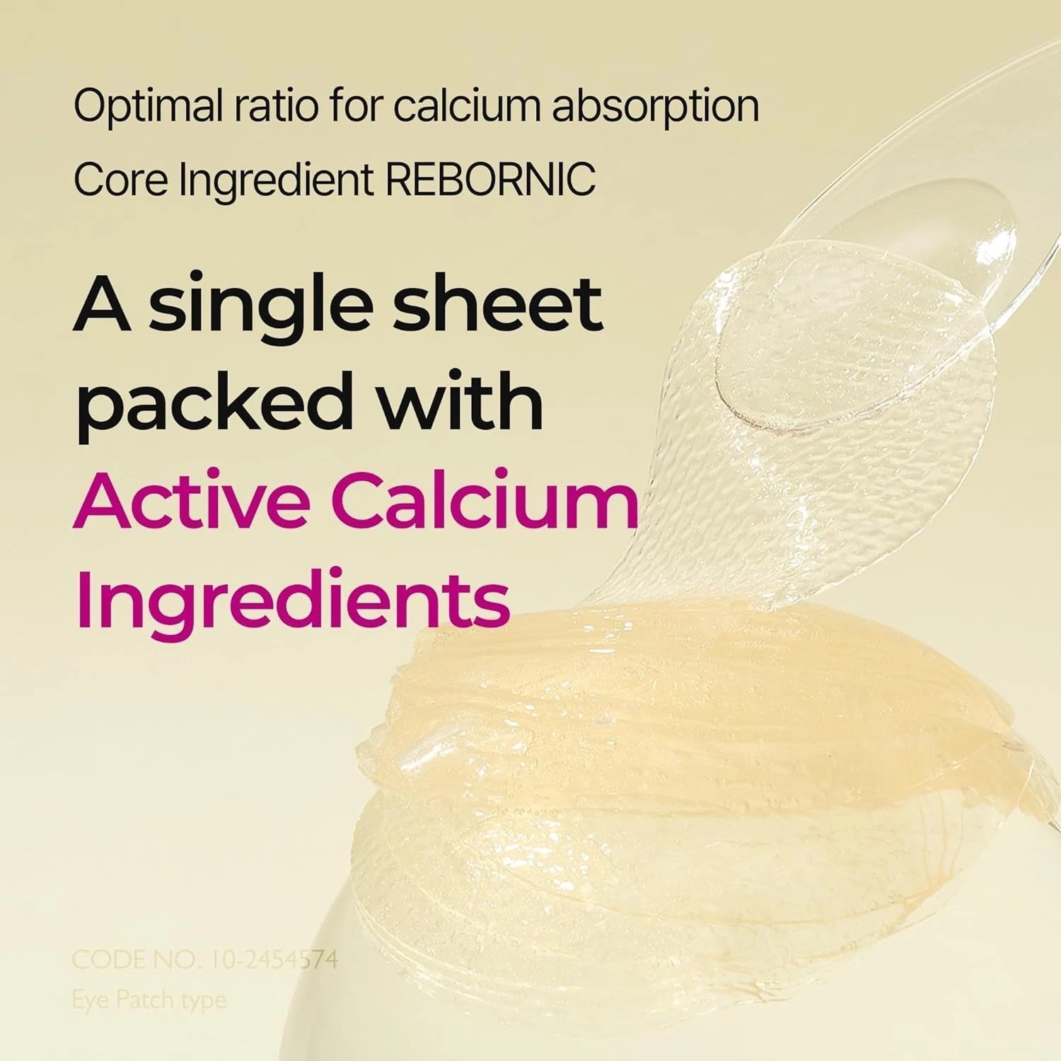 Dr.Melaxin Eye Patch - Cemenrete Calcium Volume - Firming - 60 pcs - Genuine
