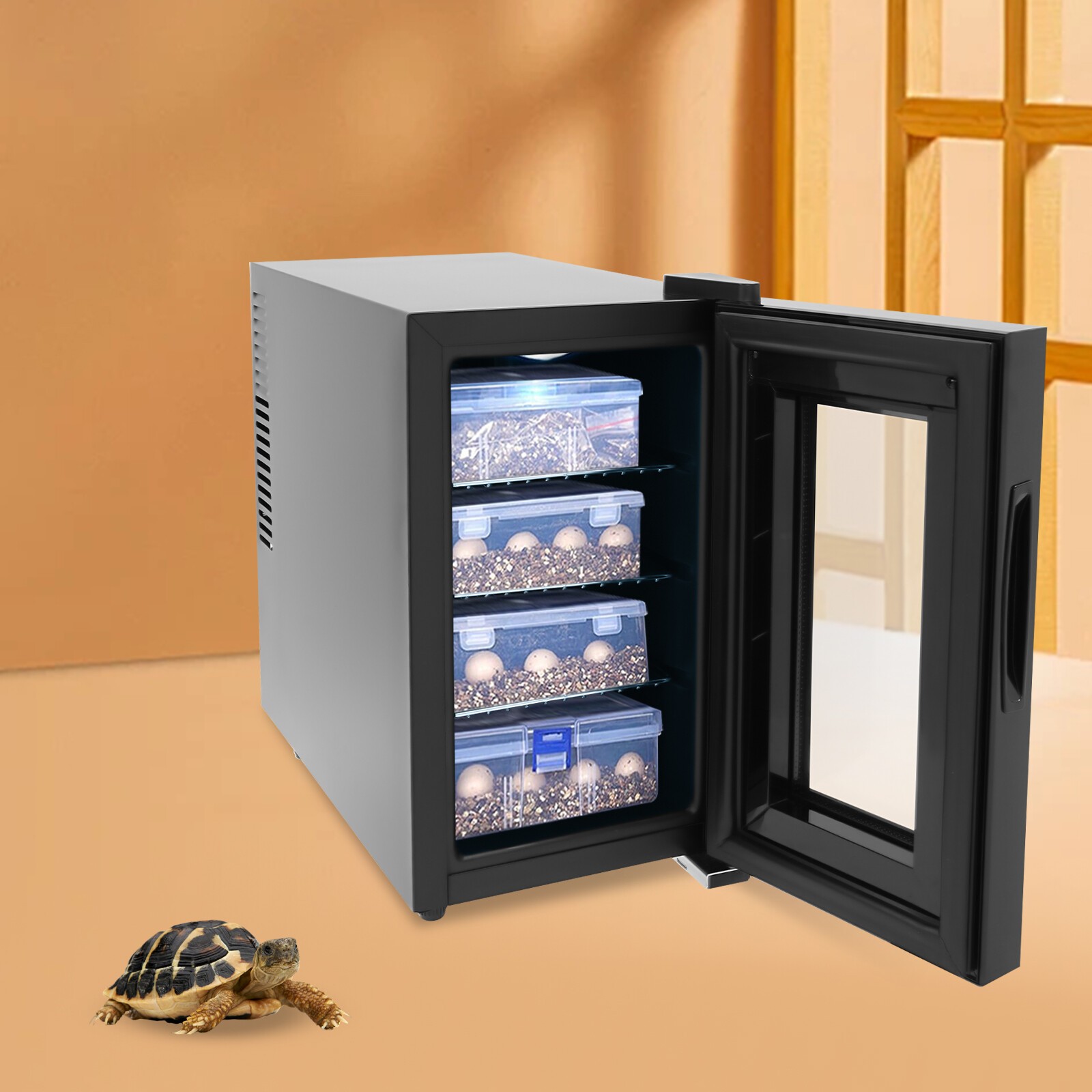 110V Automatic Digital Hatched Incubator Reptile Chameleon Lizard Egg Incubator