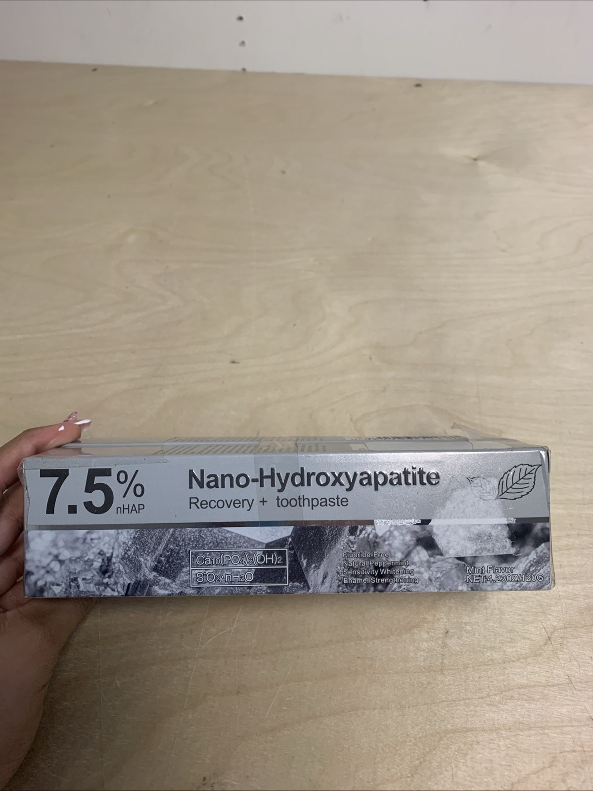 7.5% Nano Hydroxyapatite Toothpaste - Set Of 2 x 4.23 oz