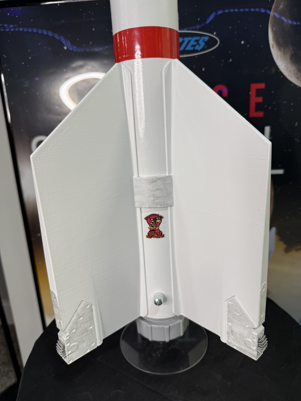 45% scale AIM-9L Sidewinder Parts kit for LOC 54mm. Flying Model Rocket